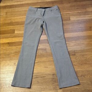 Express Columnist Soft Gray Women's Trousers -  Size 2R